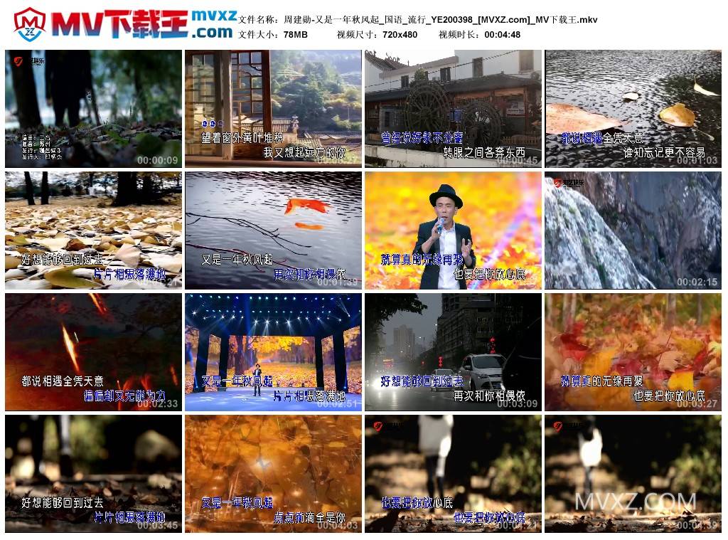 周建勋-又是一年秋风起_国语_流行_YE200398